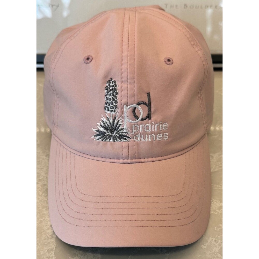 PRAIRIE DUNES COUNTRY CLUB - CALLAWAY GOLF HAT - WOMEN'S ADJUSTABLE - PINK